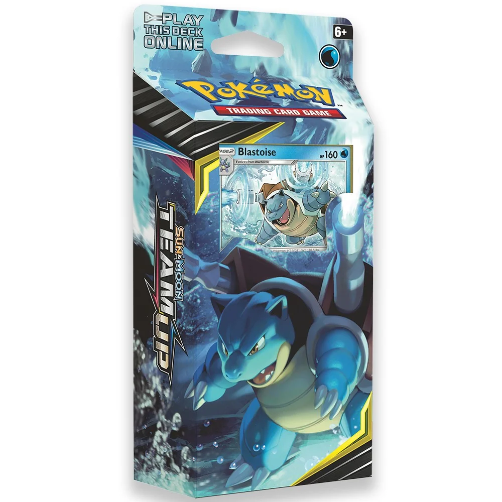 Pokemon Trading Card Game Sun & Moon Team up S9 Theme Deck Featuring Blastoise