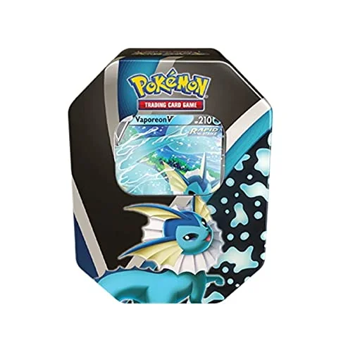 Pokemon Trading Card Games: Eevee Evolutions Tin Vaporeon V