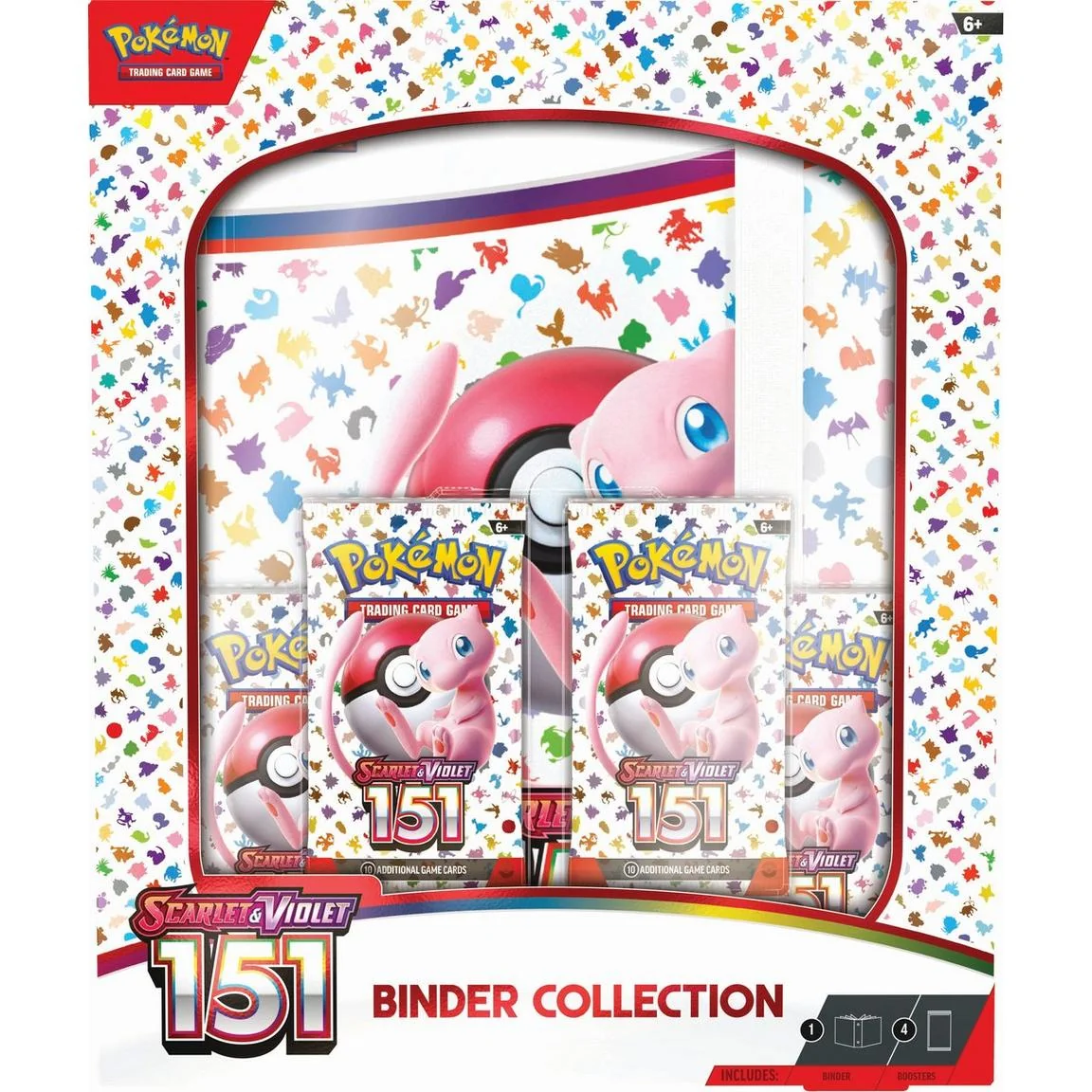 Pokemon Trading Card Games Scarlet & Violet 3.5 151 Binder Collection - 4 Pokemon Tcg Scarlet & Viol