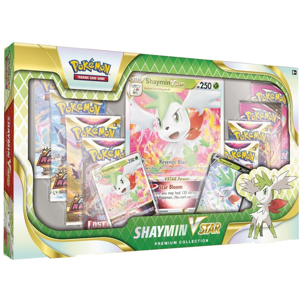 Pokemon Trading Card Games Shaymin Vstar Premium Collection
