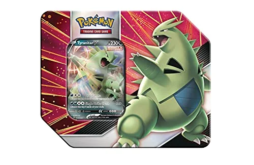 Pokemon Trading Card Games: V Strikers Tin- Tyranitar V