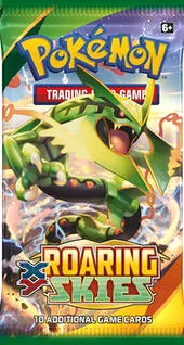Pokemon XY Roaring Skies Booster Pack Trading Card Game