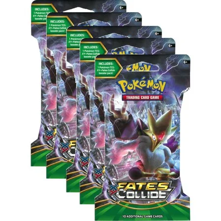 Pokemon XY10 Fates Collide 5pk Blister Bundle