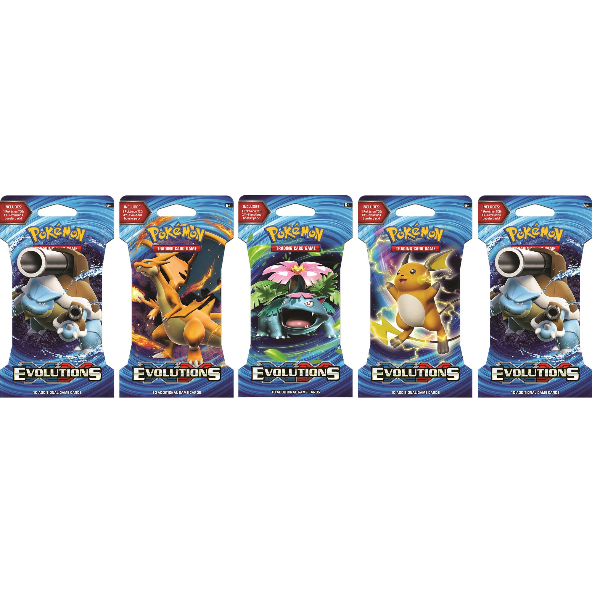 Pokemon XY12 Evolution 5-Pack Blister Bundle