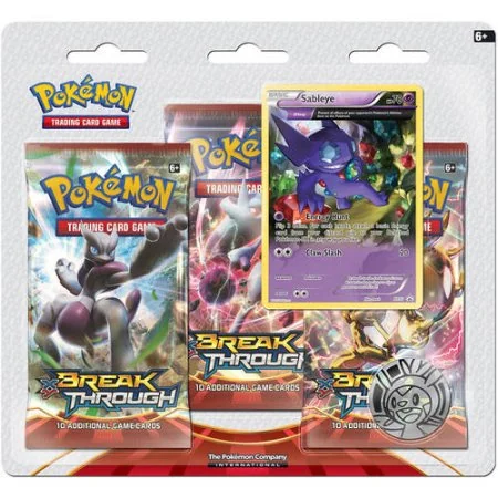 Pokemon XY8 Breakthrough Blister 3-Pack