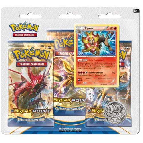 Pokemon XY9 BREAKpoint 3-Pack Double Blister