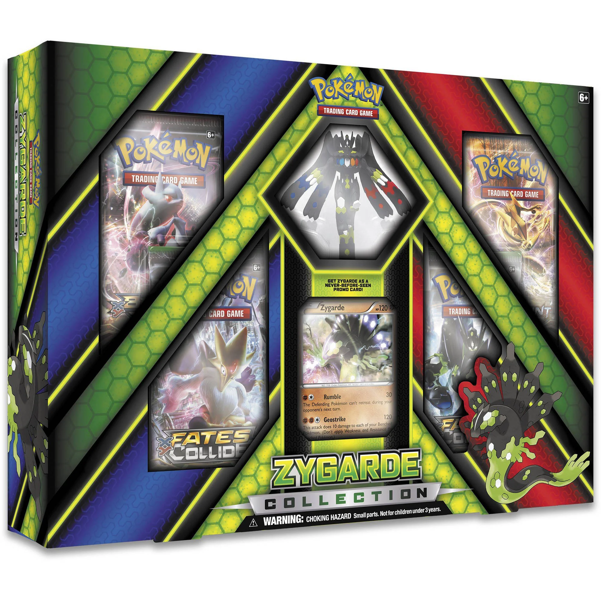 Pokemon Zygarde Figure Ex Collection Box XY Fates Collide