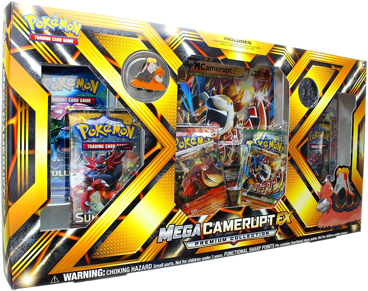 Pokmon TCG: Mega Camerupt EX Premium Collection Box
