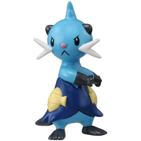Takaratomy Pokemon Black and White Monster Collection Figure - M-017 - Dewott Futachimaru