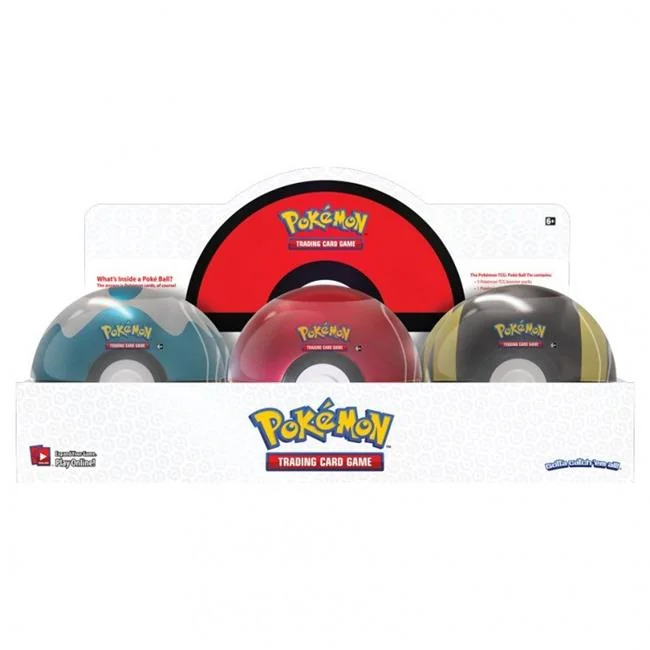 The Pokemon PKU82676 4 Spring 2020 Powerful Partner & Tin Wave Pokemon Ball - Case of 6