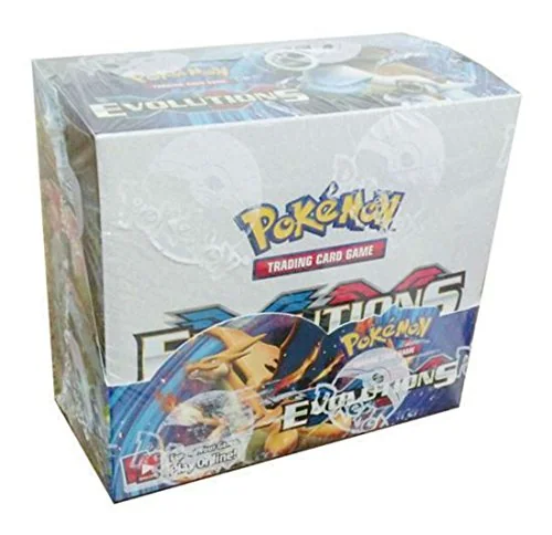 Unbranded Pokemon Evolutions XY Sealed Unopened Booster Box 36 Packs of 10 Cards in Stock Whats Hot Now